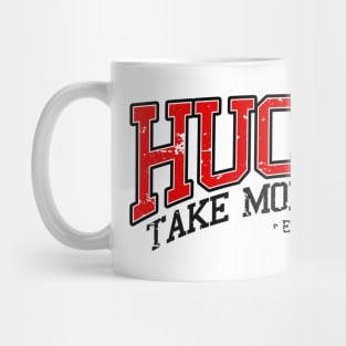 HUCKER "Take More Chances" Collegiate Red Mug